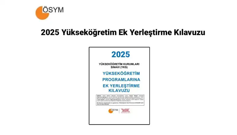 2025 Yükseköğretim Ek Yerleştirme Kılavuzu: Adayları Bekleyen Yenilikler