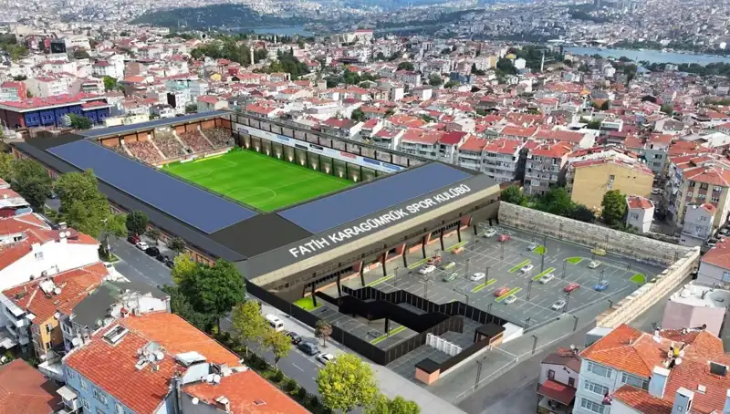 Fatih Karagümrük'ün Yeni Stadyumu Açılışa Hazırlanıyor