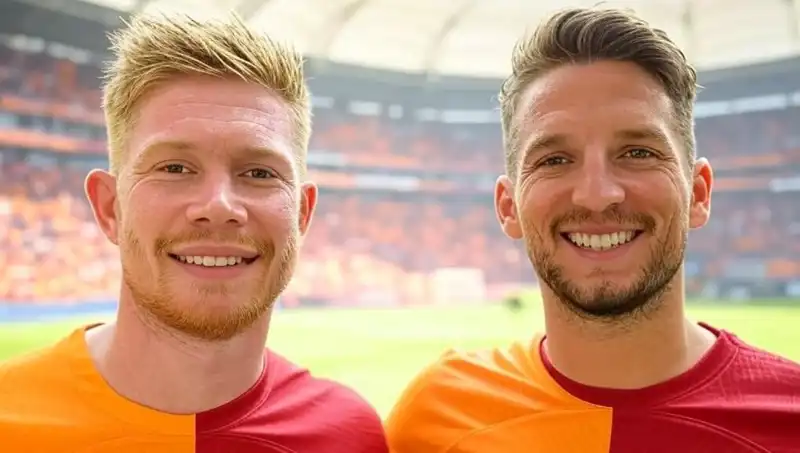 Galatasaray, Kevin de Bruyne Transferi İçin Dries Mertens'i Devreye Sokacak!
