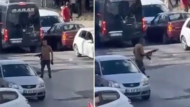Başakşehir'de Pompalı Tüfekle Sokak Kapatma Olayı Şok Etti