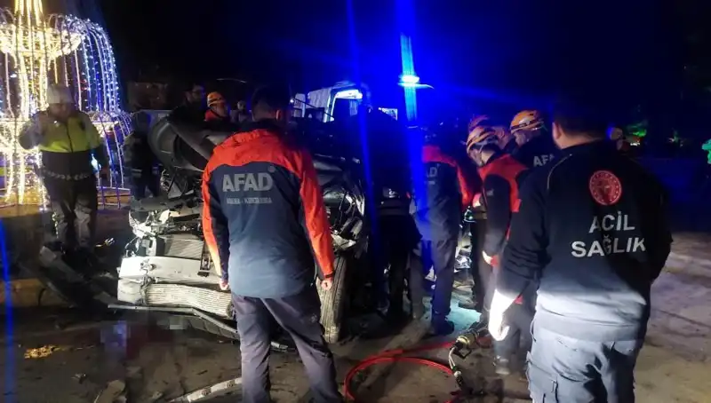 Erzurum'da Feci Kaza: Altı Aracı Biçen Sürücü Gözaltına Alındı