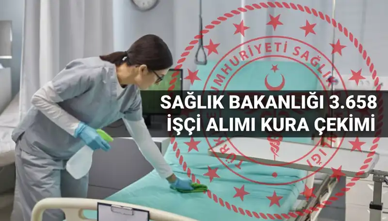 2025 Sağlık Bakanlığı İşçi Alımı Kura Takvimi Belli Oldu!