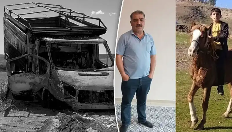 Diyarbakır'da Vahşice Öldürülen Baba-Oğul, Son Yolculuğuna Uğurlandı