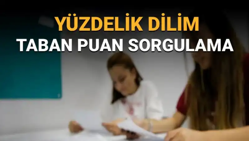 LGS 2025 Taban Puanları: Tercih Sürecinde Yüzdelik Dilim Göz Önünde Mi?