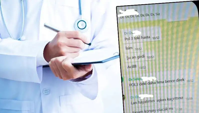 Skandal Yazışma: İki Doktor Kadın Hastalar Hakkında Şok Edici Mesajlar Göndermiş!