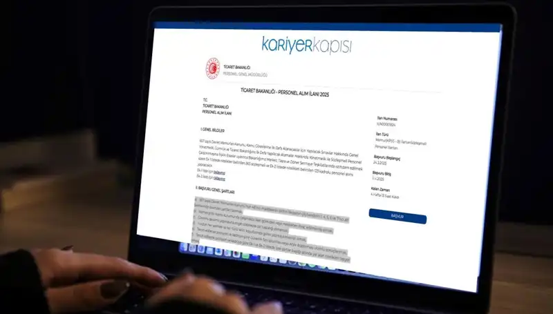 Ticaret Bakanlığı Personel Alımı 2025: Başvuru Tarihleri ve Şartları**