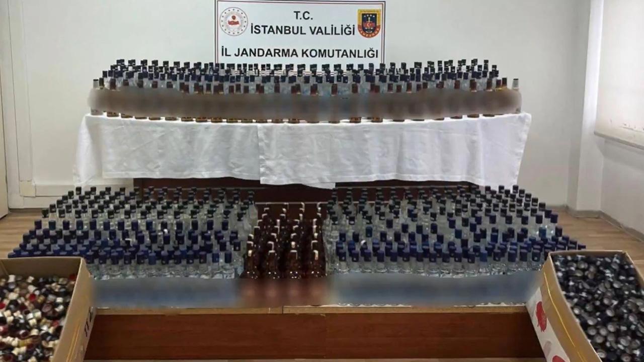Sahte alkol üretenlere yönelik Çengel operasyonunda 37 kişi gözaltına alındı.