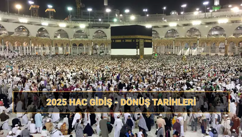 2025 Hac Tarihleri ve Fiyatları: Müslümanların Beklediği Detaylar Açıklandı!