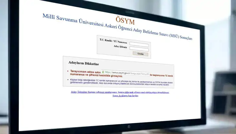 2025 MSÜ Sınav Sonuçları Ne Zaman Açıklanacak? Sorgulama Ekranı İşte Burada!