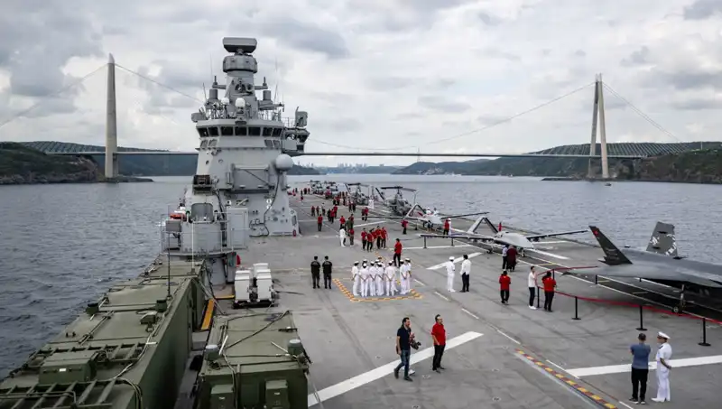 TCG Anadolu: Sarayburnu’ndan Ayrılış, Denizlerde Yeni Bir Macera Başlıyor
