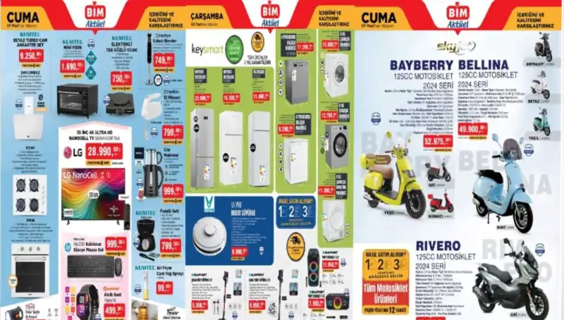 BİM’de Şaşırtan Fırsatlar: 4-7 Mart Aktüel Ürünler Kataloğu!